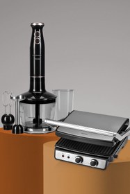 Resim GoldMaster Inoxline 19 Parça Avantajlı Elektronik Evlilik Paketi Elektrikli Mutfak Çeyiz Seti 