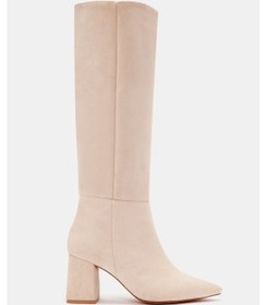Resim Lopez Kadın Bej Topuklu Çizme Bej 