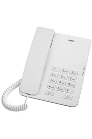 Resim ETT Karel Tm-140 Kablolu Ekransız Krem Masaüstü Telefon 