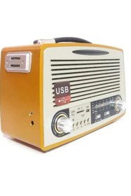 Resim Genel Markalar Nostalji Radyo Md-1700bt Bluetooth Fm Radyo Usb Sd Kart 1700t Md-1700bt 