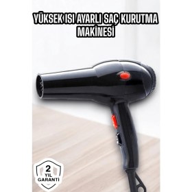 Resim 2200 Watt Profesyonel Saç Kurutma Makinesi Güçlü ve Dayanıklı Tasarım 