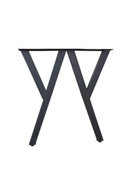 Resim CVTdesign Metal Ayak Pingolu Masa Ayağı Ahşap Masif Mutfak Yemek Çalışma Masası Ayağı 
