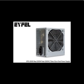 Resim Eyfel Efs-2500, 250w Peak, 12cm Fan, Atx, Power Supply Psu 