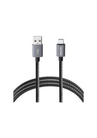 Resim Philips Uyumlu 3A 60W Type-C Deri Kaplama Hızlı Şarj ve Data Kablo 