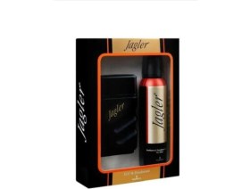 Resim Jagler Classic Erkek Parfüm Seti 50 ml EDT ve 100 ml Erkek Deodorant Meyveli Koku 