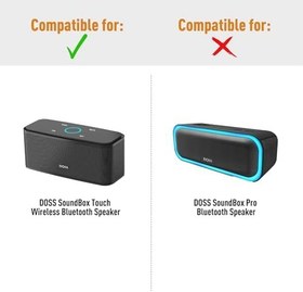 Resim LTGEM Sabit Seyahat Taşıma Çantası DOSS SoundBox Dokunmatik Taşınabilir Hoparlör için 