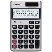 Resim Casio SX-320P 12 Hane Cep Tipi Hesap Makinesi 