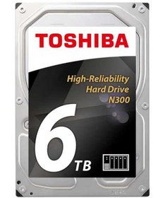 Resim Toshiba N300 HDWN160UZSVA 6 TB 128 MB 7200 RPM Nas HDD 