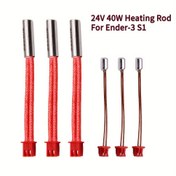 Resim Ender3 S1 Isıtmalı Yatak Termistörü 24V 40W XH2.54 Terminali ile, 3D Yazıcı Aksesuarı, Paslanmaz Çelik, Güç Yok, Pil Yok, Elektronik Parça Yok 
