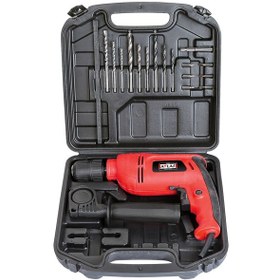 Resim Attlas ATM 810 710W Darbeli Matkap 16 Parça Uç Seti 