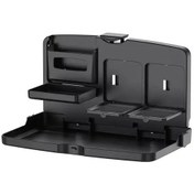 Resim Dashanshop 12 Aylık Evrensel Araç Koltuğu Tepsisi - Katlanır Saklama Kancalı Servis Masası Lzy-a002 