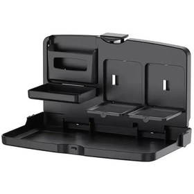 Resim Dashanshop 12 Aylık Evrensel Araç Koltuğu Tepsisi - Katlanır Saklama Kancalı Servis Masası Lzy-a002 