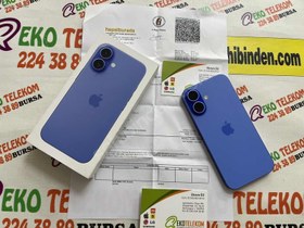 Resim Apple iPhone 16 İkinci El TR | 128 GB | Laciverttaş 