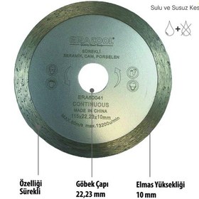 Resim Elmas Testere Sürekli 115sr Era50041 Eratool 