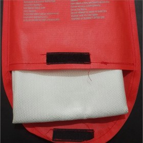 Resim Eksper Hırdavat Yangın Battaniyesi 100X150 cm Alev Geçirmez Özellikli Güvenli Koruma 