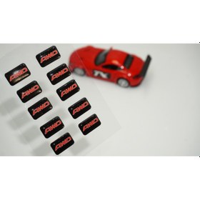 Resim Arazi Off Road Suv AWD Logo 3D Cam Açma Torpido Konsol Ayna Çıkar 