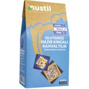 Resim NUSTİL Glutensiz Hazır Kinoalı Kahvaltılık + Yulaf Ezmesi + Chia 250g 