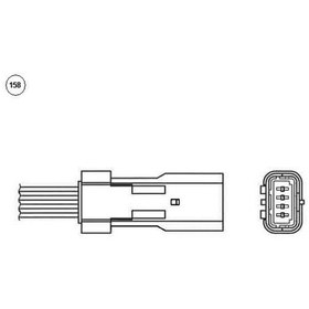 Resim NGK 92056 LAMBDA SENSÖRÜ 12- PT.208-C3-C ELYSEE 1.2vti 