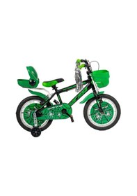Resim Sarissa Spinne 20 Jant 6 Ve 10 Yaş Çocuk Bisikleti Yeşil + Yan Destek Tekeri Yeşil 