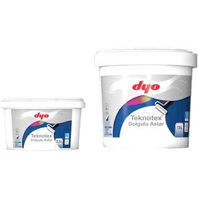 Resim Dyo Teknotex Dolgulu Dış Cephe Astarı 2,5 Litre Beyaz 1 L 