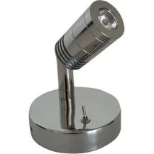 Resim Yiğitled 12V Okuma Lambası Yat,karavan,marıne 3W LED Günışığı Anahtarlı 