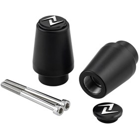 Resim Vespa Gidon Topuzu Takım GTS-GTV *Mat Siyah* (Gidon ayna montajı için) / ZELIONI 