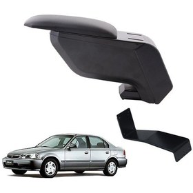 Resim Honda Civic 1997 Delmesiz Çelik Ayaklı Siyah Kolçak Kol Dayama 