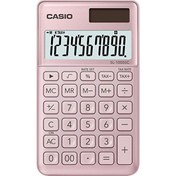 Resim Casio SL-1000SC-PK Cep Tipi 10 Hane Pembe Hesap Makinesi 
