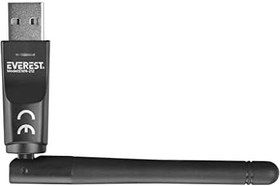 Resim Everest EWN-212 150Mbps 2.4GHz 2dBi MT7601 Chipset Wifi Usb Kablosuz Adaptör 