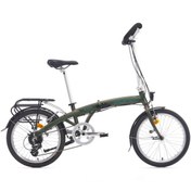 Resim Broster Domestic - 20 Jant 16'' Kadro Katlanır Bisiklet - Metalik Mat Yeşil 