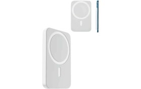 Resim Magsafe Battery Pack Powerbank Kablosuz Şarj 5.000 Mah 