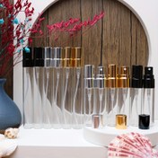 Resim 40'lı Paket 2ml/3ml/5ml Cam Sprey Şişeleri Alüminyum İnce Püskürtmeli - Seyahat Boyu Yeniden Doldurulabilir Parfüm ve Cilt Bakım Ürünleri Kapları Kolonya, Esansiyel Yağlar, Serumlar İçin - BPS'siz, Taşınabilir Mini Sprey Şişeler, Seyahat İçin Pratik Sprey Şişesi, Şık Metalik Yüzey 