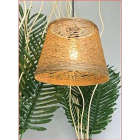 Resim Tek-İş 27x19 cm Jut Sarkıt Kova Konik Avize (529218) 
