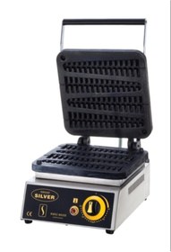 Resim Işıkgaz Silver Çubukta Waffle Makinası Em728 