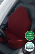 Resim Viscomina Visco Araç Yeni Model Bel Minderi Ve Visco Cocix Oturma Minderi Bordo 