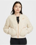 Resim Nike Sportswear Sherpa Full-zip Çocuk Sweatshirt Cu8567-104 