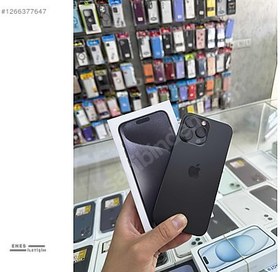 Resim Apple iPhone 15 Pro Max İkinci El TR | 256 GB | Siyah 