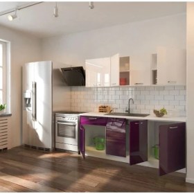 Resim T Designo Selvi Mutfak 200 cm Tezgah Dahil Değil 