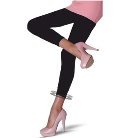 Resim Termal Peluş Kadın Tayt Çorap SiYAH 