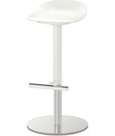 Resim Janınge, Bar-mutfak Taburesi, 76 Cm Beyaz Ayarlanabilir Yükseklik 