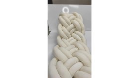 Resim Özgürce Örgü Korumalık 4’lü Sarmaşık 500 Cm, Montessori Yatak Koruyucu 