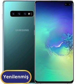 Resim Samsung S10 Plus Yenilenmiş TR Garanti | 128 GB 8 GB Yeşil 