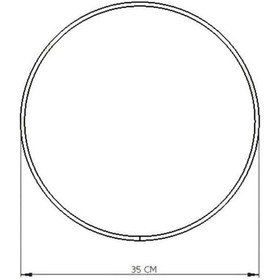 Resim Edora Home 12'li Metal Yuvarlak Supla, Gümüş Amerikan Servis, Halka Runner - Paslanmaz Gümüş 