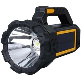 Resim Go İthalat W5190 Solar Şarjlı El Feneri Uzun Mesafe Işıldak (5263) 