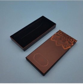 Resim Mandala Desenli Kalem Anahtarlık Kutusu Dekoratif Hediyelik 