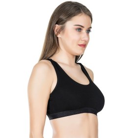 Resim Moon Wear Geniş Askılı Sporcu Body Sütyen 525 Beyaz 