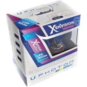 Resim H11 Xenvision 6000k Led Effect Beyaz Far Ampulü 
