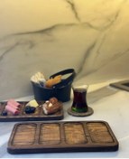 Resim Sunum Tabağı Kahvaltılık Dekoratif 