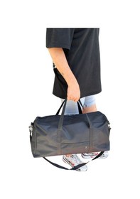 Resim Vip Home Concept Unisex Önü Cepli Uzun Askılı Kadın Ve Erkek Seyahat Fitness Ve Spor Çantası Vip Home Bags Siyah 