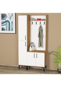 Resim Kalenderdekor1 Kalender Dekor Rose-1-3 Rs02 Portmanto Vestiyer Ayakkabılık 